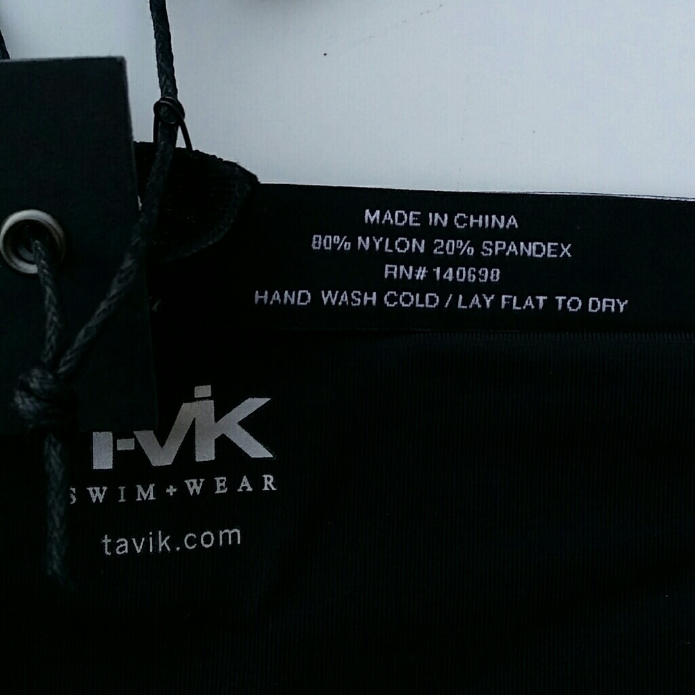 Tavik Swimwear 2 pc. Bathing Suit Top & Bottom L - Picture 7 of 8